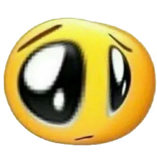 🥺 эмодзи, милый, грустный, глаза whatsapp sticker