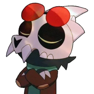 😏 King The Owl House Raja, The Owl House, kartun, animasi, karakter, acara TV, humor telegram sticker
