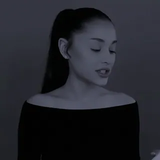 🤍 Ariana Grande Bintang pop, Penyanyi, Selebriti, Potret telegram sticker