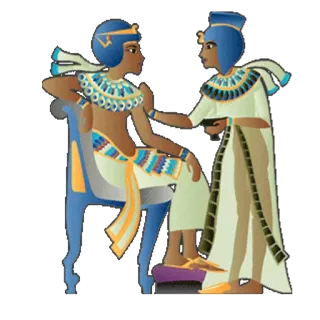 👑 이집트, 고대 이집트, 파라오, 미술, 문화, 역사 telegram sticker