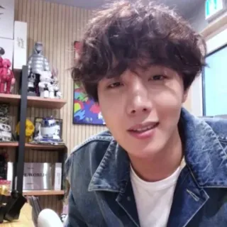 💜 J-Hope J-Hope, BTS, K-Pop, Music, Singer, Entertainer telegram sticker