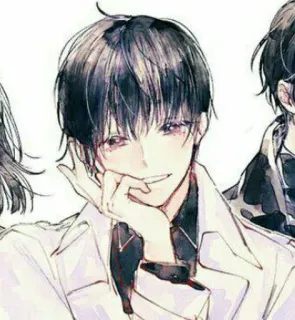 📖 Anime, Manga, Personaje, Ilustración, Arte, Dibujo whatsapp sticker