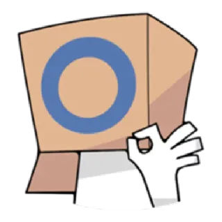 Boxmile covered box telegram stickers