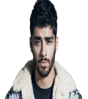 😕 Zayn Malik zayn malik, singer, celebrity, portrait, male whatsapp sticker