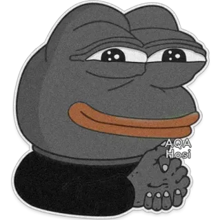 😋 Pepe the Frog AQA
Hosi Pepe, Meme, Kikker, Internet meme, Cartoon telegram sticker