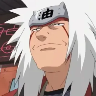 🌪 Jiraiya Naruto 油 Anime, Manga, Jiraiya, Naruto, Personaje, Divertido telegram sticker