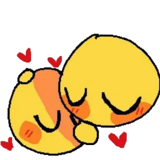 🥰 emoji, love, affection, cute, heart telegram sticker