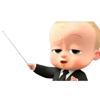 🤓 Boss Baby The Boss Baby Boss Baby, Film, Cartoon, Baby, Figur telegram sticker