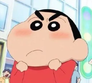 🙂 Shin-chan Crayon Shin-chan Crayon Shin-chan, Anime, Manga, Dessin animé, Personnage, Shinchan telegram sticker