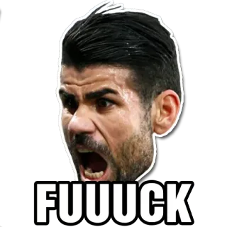 😡 FUUUCK футбол, разочарование, мат, раздражение telegram sticker