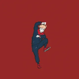 👣 Anime, Cartoon, Figur, Kunst, Illustration whatsapp sticker
