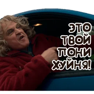 😂 ЭТО ТВОЙ ПОНИ ХУЙНЯ! angry, cussing, russian, meme whatsapp sticker