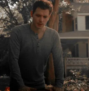 🧁 Klaus Mikaelson The Vampire Diaries man, tv series, Klaus, vampire, The Originals telegram sticker