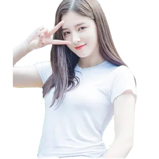 ✌️ Nancy kpop, idol, cantante, donna, celebrità, femminile telegram sticker
