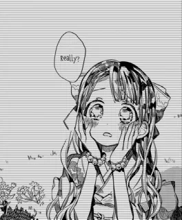 🍙 really? Anime, Manga, Cô gái, Câu hỏi, Minh họa whatsapp sticker