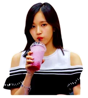 🍷 wanita, minuman, orang, potret, idola telegram sticker