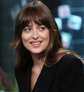 😁 Dakota Johnson aktris, selebriti, Dakota Johnson, wanita, potret telegram sticker