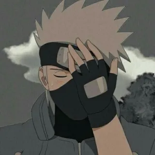 🌟 Kakashi Hatake Naruto anime, naruto, kakashi, kakashi hatake telegram sticker