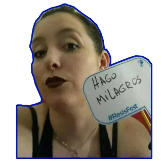 😏 Hago Milagros hago, milagros, spanish telegram sticker