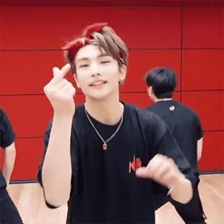 😌 kpop, idol, con trai, trái tim, châu Á whatsapp sticker