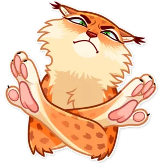 Lynx telegram stickers