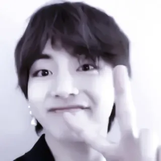 🎟 kpop, osoba, portret, v, taehyung, koreański, piosenkarz telegram sticker