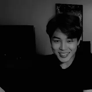 ♟ Jimin kpop, singer, idol, bts, park jimin, smile, male telegram sticker