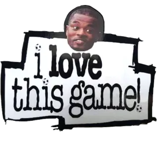 😘 I love this game! 足球, 足球, 体育, 游戏, 爱 whatsapp sticker