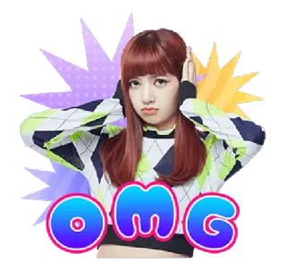 🙊 OMG shock, sorpresa, chica, omg, expresión, kpop telegram sticker