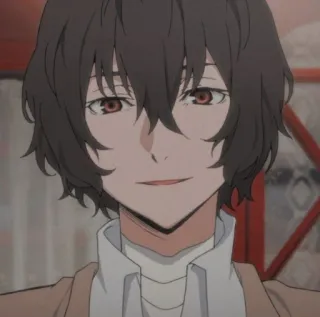 🥂 Osamu Dazai Bungo Stray Dogs Anime, Manga, Dazai, Bungo Stray Dogs, Charakter, Osamu Dazai whatsapp sticker