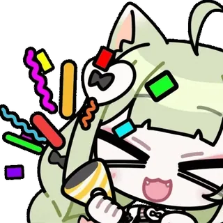 🥳 Fauna Ceres Hololive telegram sticker
