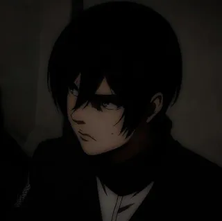 💡 Mikasa Ackerman Attack on Titan Anime, Gadis, Mikasa, Ackerman, Attack on Titan, Karakter telegram sticker