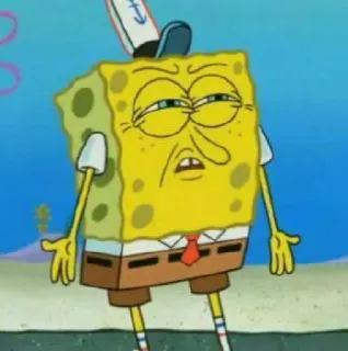 🧽 Spongebob Spongebob Schwammkopf, Cartoon, Lustiges Gesicht, Nickelodeon, Meme whatsapp sticker