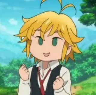 😌 Meliodas Seven Deadly Sins Anime, Dibujos animados, Personaje, Meliodas, Seven Deadly Sins telegram sticker