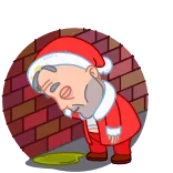 Bad Santa telegram stickers