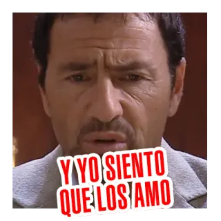 ❤️ Y YO SIENTO QUE LOS AMO whatsapp sticker