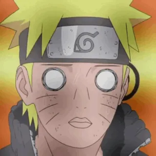 🍜 Naruto 火影忍者, 动漫, 漫画, 卡通, 搞笑, 震惊, 眼睛 telegram sticker