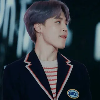 ⏱ Jimin K-pop, cantor, idol, celebridade, BTS, coreano whatsapp sticker