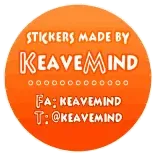 👍 STICKERS MADE BY KEAVEMIND FA: KEAVEMIND T: @KEAVEMIND whatsapp sticker