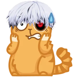 😥 Ken Kaneki Tokyo Ghoul Anime, Manga, Charakter, Tokyo Ghoul, Kaneki, Aufkleber whatsapp sticker