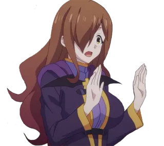 ✋ Wiz Konosuba อนิเมะ, พ่อมด, Konosuba, แม่มด, น่ารัก, ตลก, แม่มด (หญิง) telegram sticker