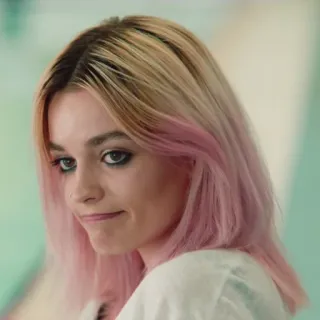 🌸 Maeve Wiley Sex Education Maeve Wiley, Sex Education, Retrato, Serie TV, Personaje telegram sticker