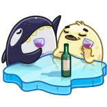 Polar Pup telegram stickers