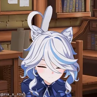 🥰 Furina Genshin Impact whatsapp sticker