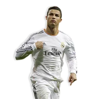 👇 Cristiano Ronaldo football, footballeur, athlète, célébration, sport whatsapp sticker
