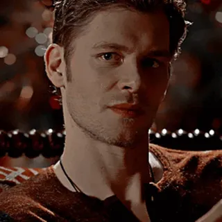 🧁 Klaus Mikaelson The Vampire Diaries vampire, tv show, fantasy, actor, man, portrait telegram sticker
