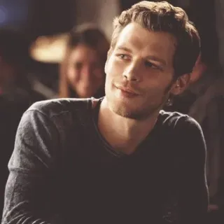 🖇 Klaus Mikaelson The Vampire Diaries vampire, klaus, vampire diaries, série tv telegram sticker