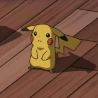 ⚡️ Pikachu Pokemon pokemon, pikachu, cartone animato, carino, animale telegram sticker