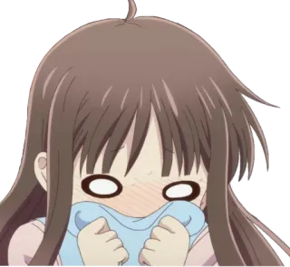 😂 อนิเมะ, ผู้หญิง, น่ารัก, เขิน whatsapp sticker