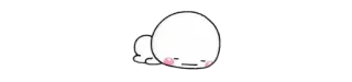 🍬 uroczy, kreskówka, postać, blob telegram sticker